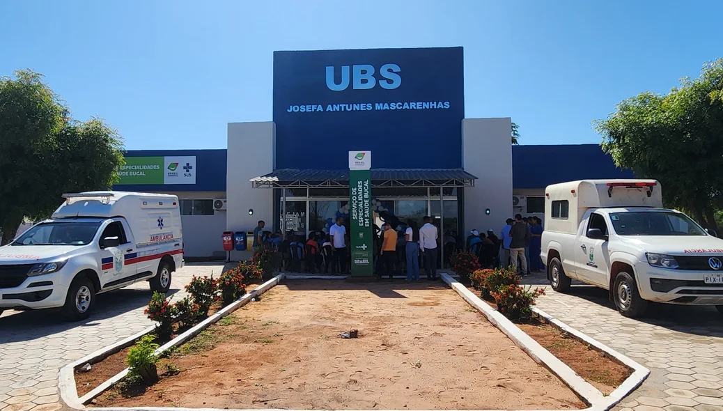 UBS é reinaugurada em Riacho Frio