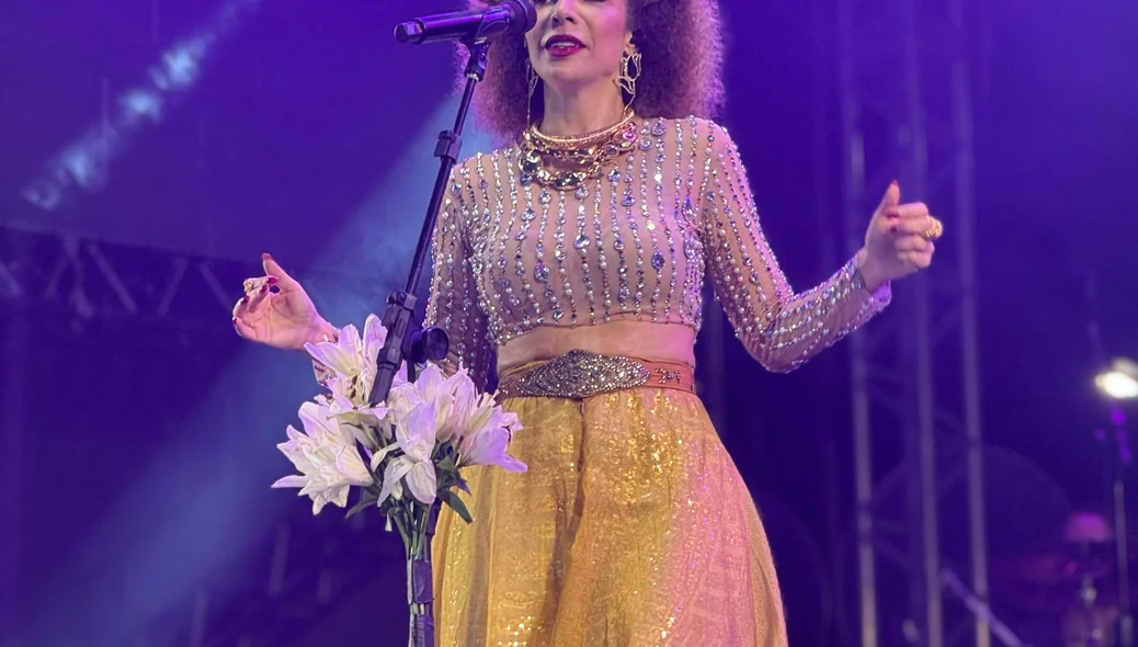 Vanessa da Mata animou o público