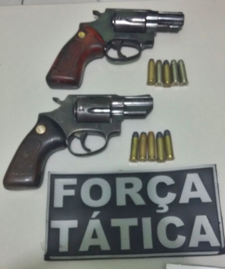 Armas apreendidas