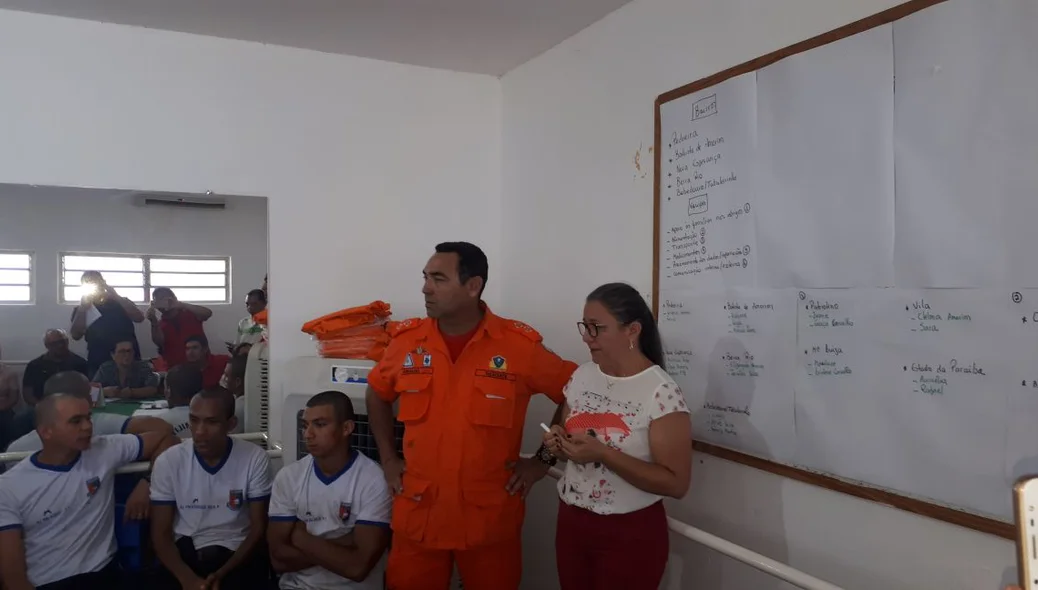 Tenente do corpo de Bombeiros Arnaldo Vasconcelos