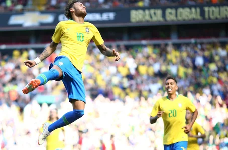 Neymar comemora Gol 