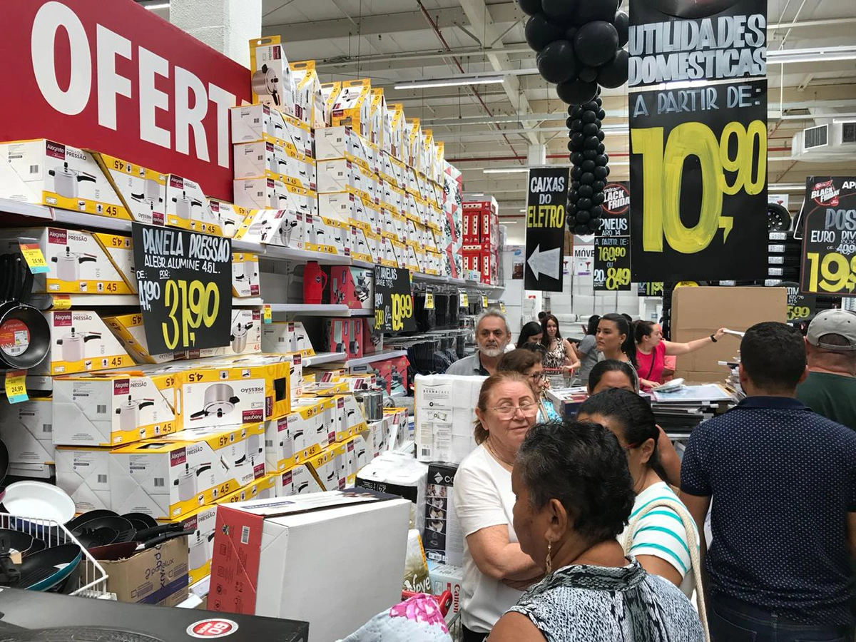 Vendas no comércio de Teresina no Black Friday