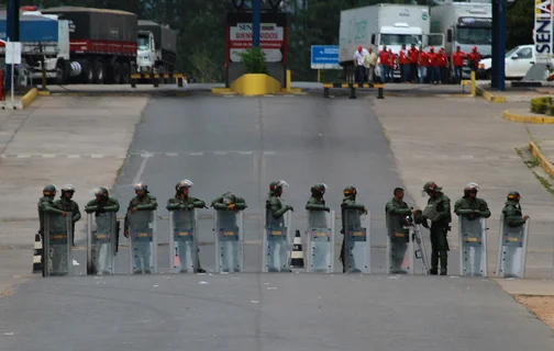 Fronteira da Venezuela com Brasil está fechada 