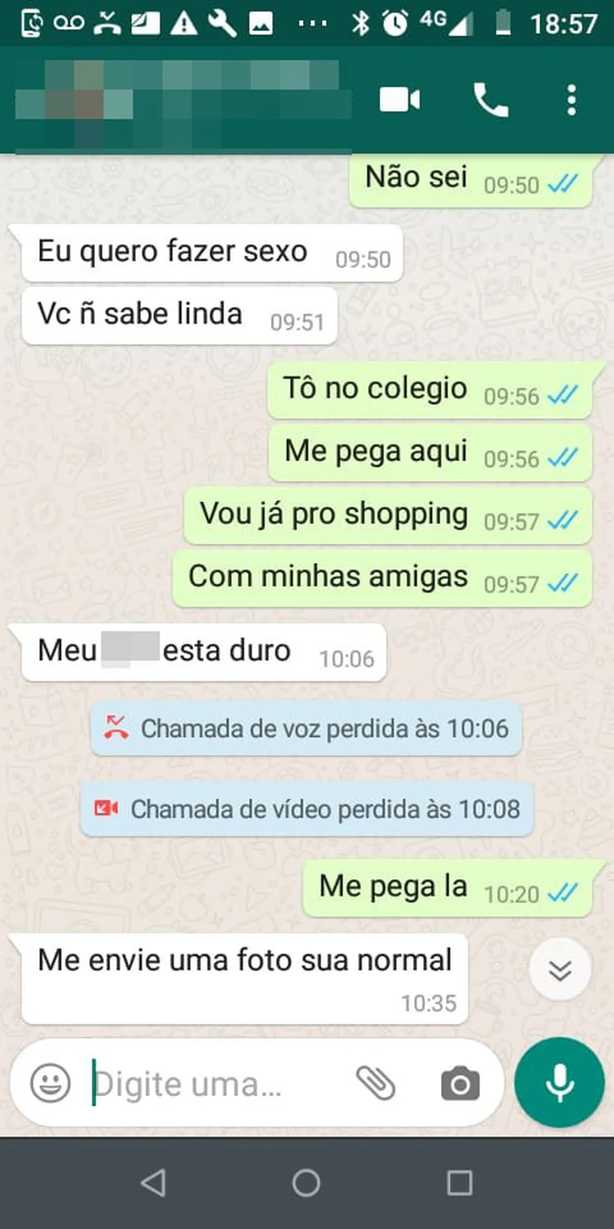 Veja mensagens que acusado de pedofilia enviou para menina de 7 anos em  Pedro II - GP1