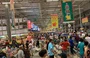 Supermercado Atacadão lotado