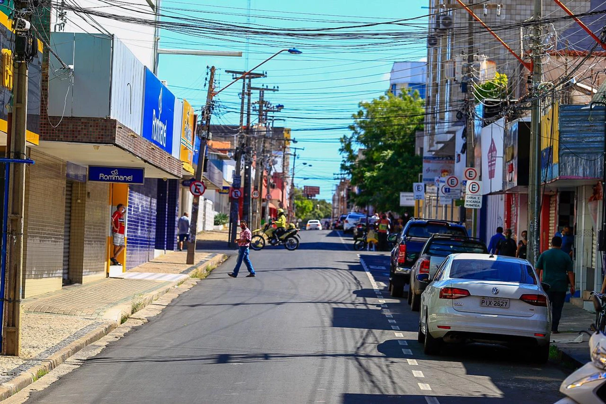 Ruas do Centro de Teresina foram interditadas