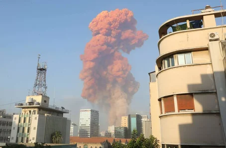 Explosão na capital do Líbano