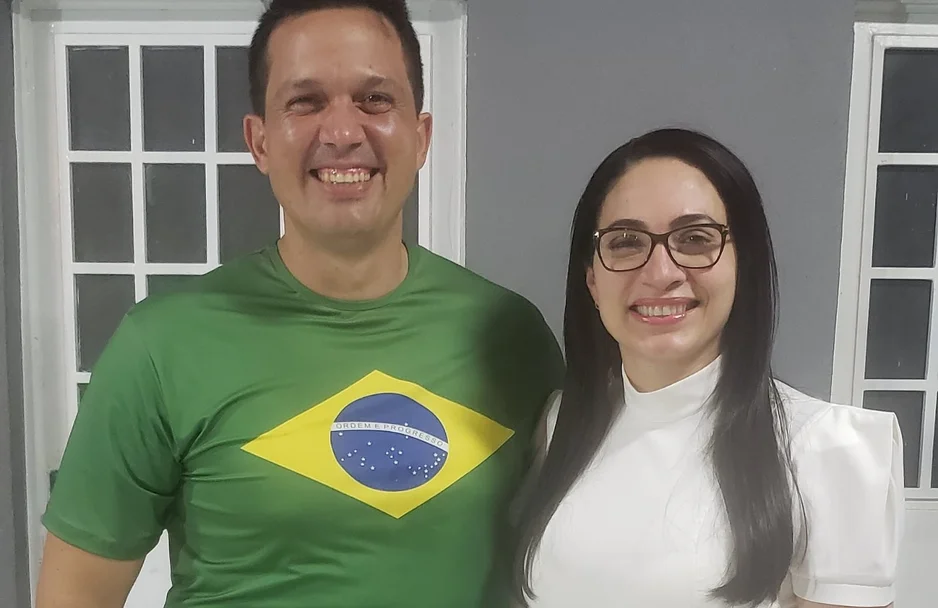 Major Diego Melo e Elisvânia Rodrigues