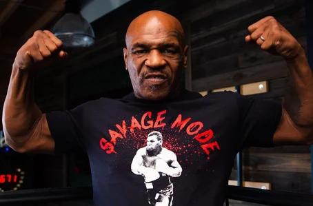 Boxeador Mike Tyson, aos 54 anos