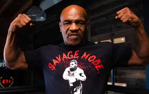 Boxeador Mike Tyson, aos 54 anos