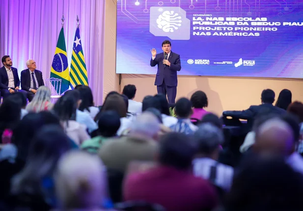 Abertura do seminário sobre inteligência artificial nas escolas