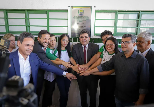 Inauguração do Centro de Tempo Integral Cristino Castelo Branco