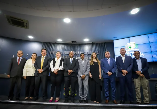 Posse de Samantha Cavalca e Pedro Alcântara na Câmara Municipal