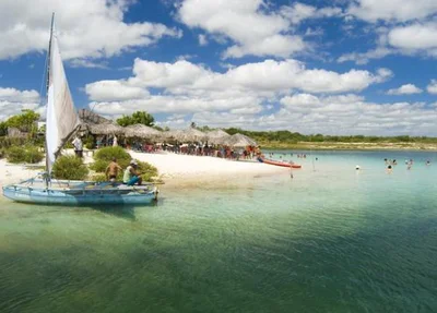 Jericoacoara é destino de turistas que querem praticar win