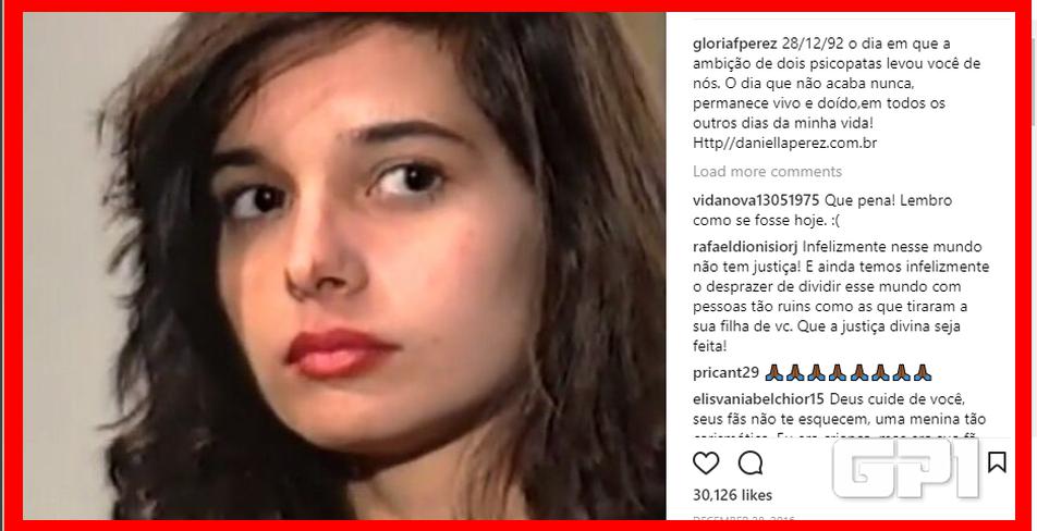 Assassinato de atriz global Daniella Perez completa 25 anos - GP1